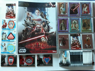 STAR WARS - THE RISE OF SKYWALKER: Mappe, 184 Karten (BASIC,STICKERS,LTD,PATCH)! - Bild 1 von 4