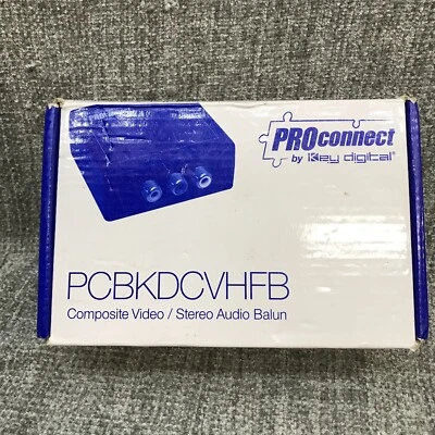 Pro Connect by Key Digital PCBKDCVHFB CAT5/5e/6 Component / Digital Audio Balun - Image 1 of 4