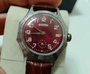 Russian Vintage Watch Vostok Chaika 2605 Mens  USSR - Foto 1 di 8