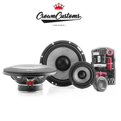 160W 6.5" 3 WAY COMPONENT SPEAKER SYSTEM FOCAL 165 AS3 CAR AUDIO SOUND QUALITY - Image 1 of 4