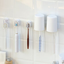 Porta da 1 pcs per spazzolino da denti a muro con poppa di spazzolino. 