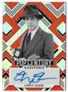 Tarjeta de autógrafo Chevy Chase 2022 Leaf Pop Century #2/5! - Imagen 1 de 1