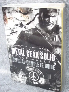 METAL GEAR SOLID Peace Walker Guide Book Sony PSP 2010 Japan SE81 - Picture 1 of 6
