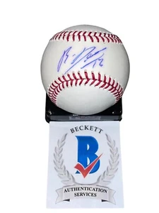 Rafael Devers Signed Baseball San Francisco Giants Autograph Auto Beckett Cert - Picture 1 of 3