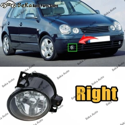 Faro antiniebla halógeno delantero derecho para Volkswagen Polo 9N / MK4 2001-2004 H3 12V 55W Foto 1 de 4