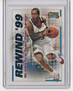 ALLEN IVERSON 1999-00 Skybox Impact REWIND '99 #RN18 PHILADELPHIA 76ers - Picture 1 of 1