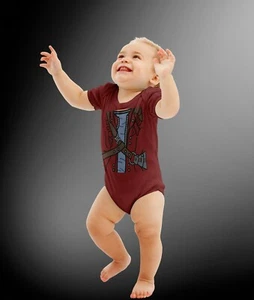 Baby Star Outlaw Superhero Halloween Costume Cosplay Bodysuit  - Picture 1 of 3