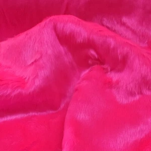 Tela estándar de piel sintética de pelo corto - Cerise - W160 / YF2 - Imagen 1 de 3
