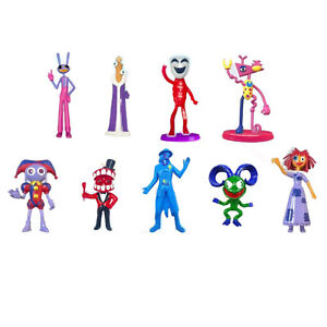 10pc/Set The Amazing Digital Circus Cartoon Plush Action Figure Toys Kids Gifts