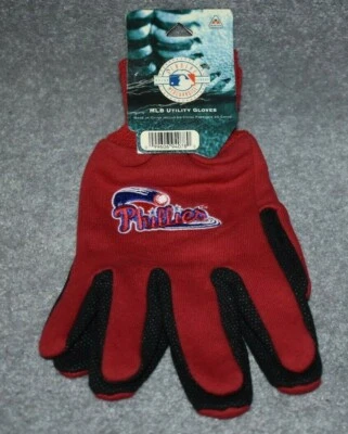 GUANTES DE TRABAJO PARA ADULTOS PHILADELPHIA PHILLIES MLB TODO PROPÓSITO/UTILITARIO   Foto 1 de 3