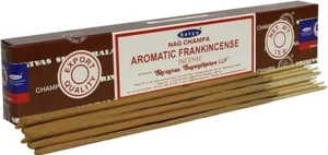 Aromatic Frankincense Incense by Satya 15 gram Sai Baba Sticks Box - Picture 1 of 1