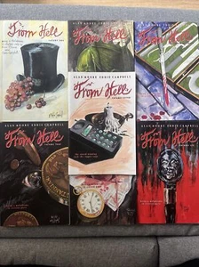 From Hell Volume 1-7 Taboo Comics Alan Moore 1994 Kitchen Sink TPB Bundle Horror - Imagen 1 de 12