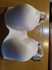 Playtex 4823 Reggiseno Love My Curves Forma Balconcino Bianco 42DDD - Foto 1 di 5