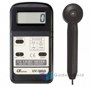 Medidor de luz UV de bolsillo digital probador LUTRON UV-340A UVA&UVB herramientas de medición✦Kd - Imagen 1 de 1