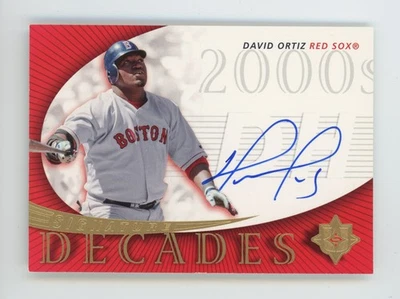 2005 Ultimate Collection David Ortiz Auto Signature Decades #SD-DO - Image 1 of 2