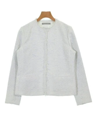 theory luxe Casual Jackets WhitexLight blue(Tweed) 40(Approx. M) 2200594855019 - Image 1 of 4