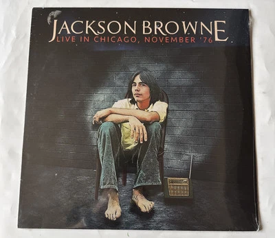 Jackson Browne - Live in Chicago Nov '76  12” Vinyl LP Crease Corner  Sleeve VG - Image 1 of 3