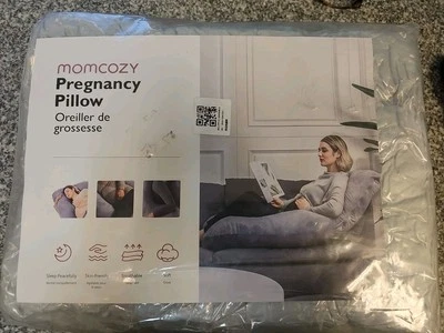 Almohada de embarazo en forma de U Momcozy Mdl PP101 | Almohada de apoyo de maternidad de cuerpo completo Foto 1 de 4