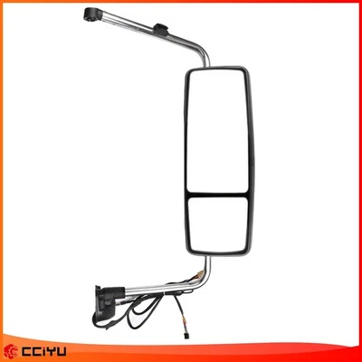 For INTERNATIONAL PROSTAR&LONESTAR 2002&UP Mirror COMPLETE CHROME Passenger Side Foto 1 de 4