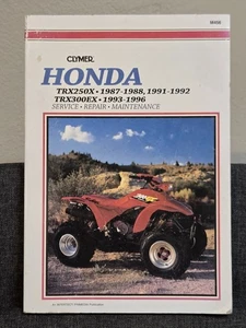 HONDA 1987-1988 1991-1992 TRX250X 1993-1996 TRX300EX SERVICE MANUAL SHOP REPAIR - Bild 1 von 12