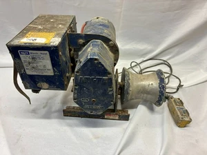MY-TE Winch-Hoist 800-1600 lbs Capacity 12V DC COMMERCIAL CAPSTAN TRUCK/TRAILER - Picture 1 of 10