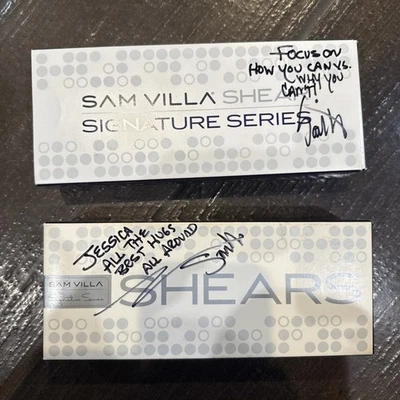 Navaja giratoria Sam Villa Signature Series, cizalla para diestros y zurdos Japón  Foto 1 de 4