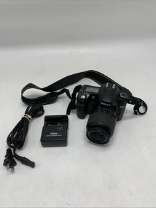 Nikon D80 Digital DSLR Camera w/ Strap-Black  powers on UNTESTED - Picture 1 of 15