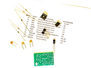 ZX81 Composite Video Mod Board Kit. Free Postage - Photo 1/6