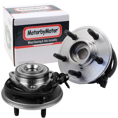 Paquete de 2 bujes de cojinete de rueda delantera para Ford Explorer Mercury Mountaineer 2002-2005 Foto 1 de 4