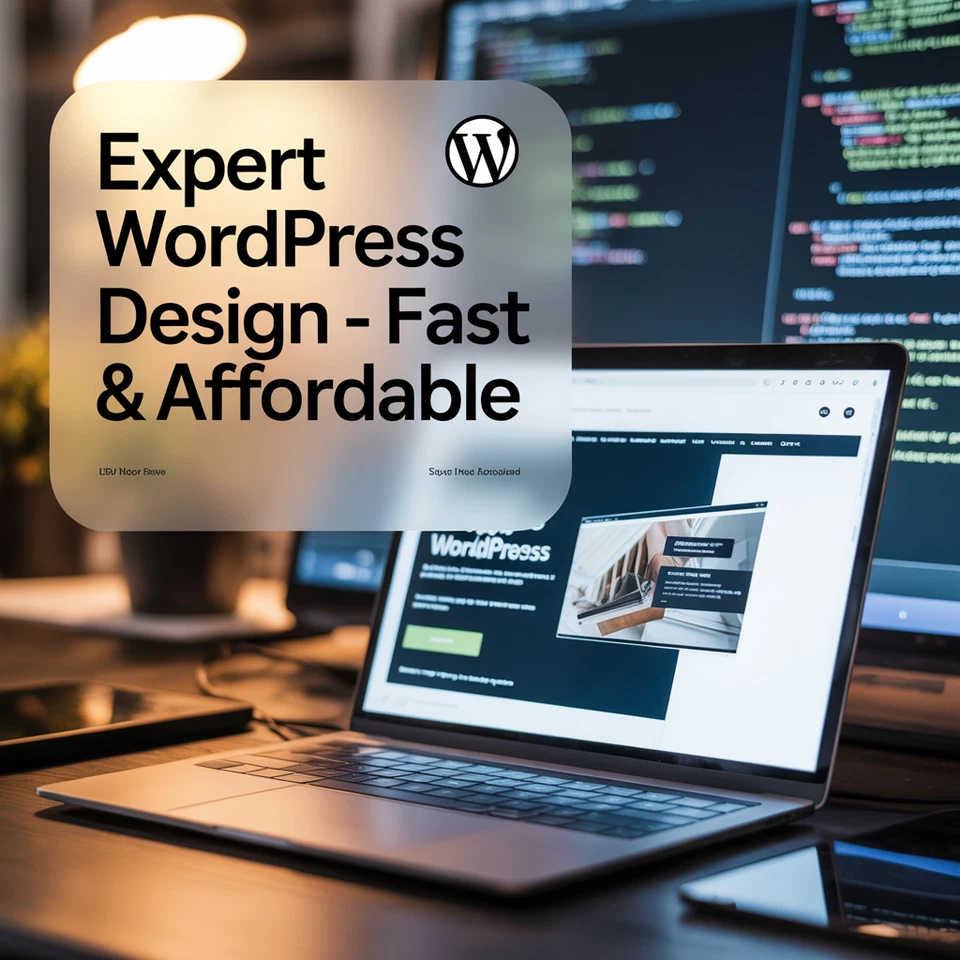 Professional Custom Website Design | Responsive, SEO Optimized, Fast Delivery - Image 1 of 1