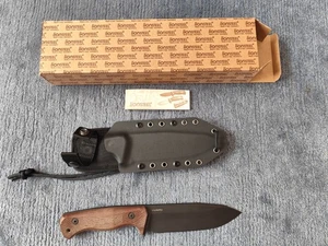 LionSteel T6 Old Black Klinge, Natural Canvas Micarta, Kydex-Scheide, T6B-CVN - Bild 1 von 2