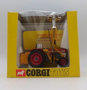 CORGI TOYS 73 MASSEY-FERGUSON '165' TRACTOR WITH SAW ATTACHMENT V.N. MINT BOXED - Picture 1 of 12