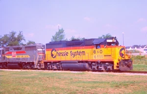 SISTEMA DE AJEDREZ ORIGINAL KODACHROME SLIDE GP40-2 #6111 PORTSMOUTH, VA AGOSTO 1987 - Imagen 1 de 1