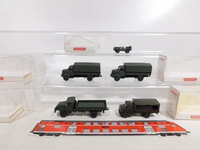 5X Wiking H0 1:87 696 Bundeswehr BW Opel MAN Henschel DKW Mint+Box #DP481-0,5 - Immagine 1 di 4