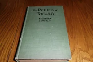 The Return of Tarzan Edgar Rice Burroughs A.C. McClurg A.L. Burt March 1915 - Foto 1 di 2