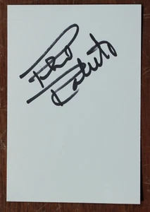 Phil Roberto Montreal Canadiens Signed Autographed Photo Picture NHL Hockey Back - Picture 1 of 2