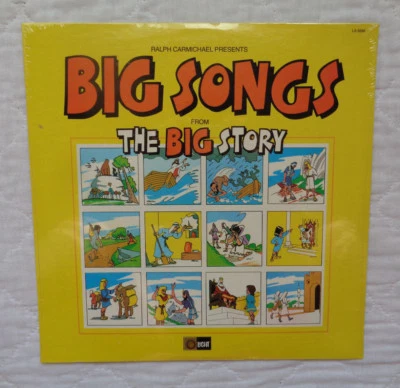 Light Records Ralph Carmichael Big Songs From The Big Story lp,RARE,SEALED MINT! - Image 1 of 3