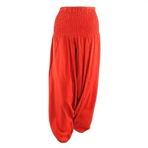 Pluderhose Pumphose Haremhose Aladinhose modelo 01 uni rojo 02 - Imagen 1 de 5
