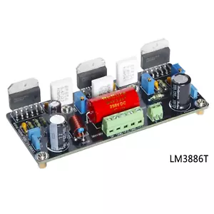 Placa amplificador mono CC pura 1 pieza LM3886T X3 ensamblada paralela 150 W - Imagen 1 de 4