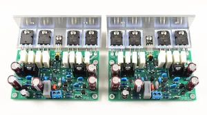 L20 Audio Endstufe 2 Stück 350 W + 350 W AMP montierte PLATINE 2 Kanal + KÜHLSCHRANK - Bild 1 von 6