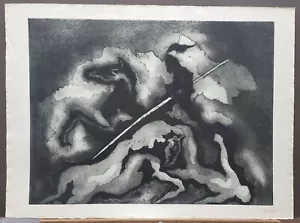 Jean Revol (1929-2012) Vintage S/N Etching "El Cid" 1980's 22"×29.5" #18/120 - Picture 1 of 7
