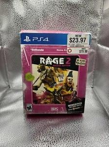 PlayStation 4 Rage 2 Deluxe Collector's Edition Wingstick GameStop Exclusive NEW - Picture 1 of 7