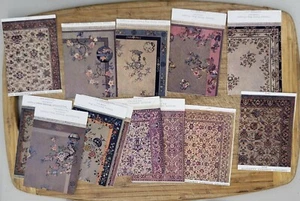 1925 Lot 13 Samples Maryland Baltimore JJ Haines Floor Coverings Carpets - Picture 1 of 1