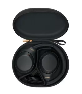 GENUINE Sony Protective Case for Sony WH-1000XM4 WH-1000XM3 Headphones - Black - Picture 1 of 5