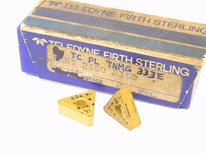 NEW SURPLUS 4PCS. TELEDYNE TNMG 333E GRADE: TC+ CARBIDE INSERTS - Bild 1 von 4
