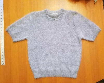 Свитер винтажный с круглым вырезом Big Star Angora размер Small - Изображение 1 из 4