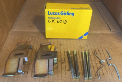 Kit de herrajes de freno delantero Lucas Girling - GK6012 - para Toyota Corolla (1974-1979) Foto 1 de 3