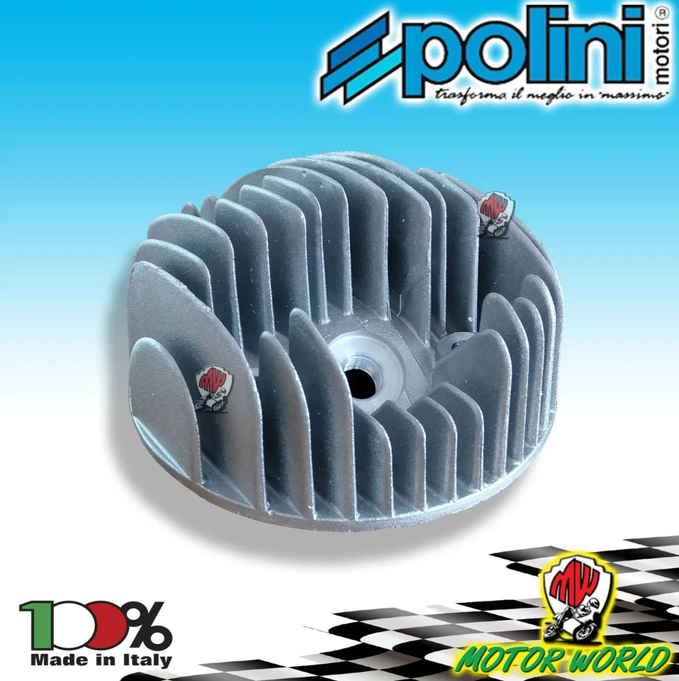 Testa CILINDRO POLINI 177 CC PIAGGIO VESPA PX 80 125 150 SPRINT GT GTR GL SUPER - Immagine 1 di 1