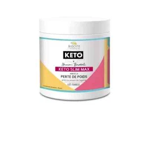 BIOCYTE Keto Slim Max 280 g Perte de Poids Goût Framboise Minceur Complément - Imagen 1 de 1