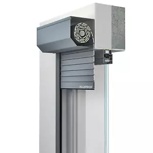 Vorbaurolladen Eckig 39 mm ALU Lamelle Weiß Deutscher Fachhändler ab 72,00 € m² - Bild 1 von 5